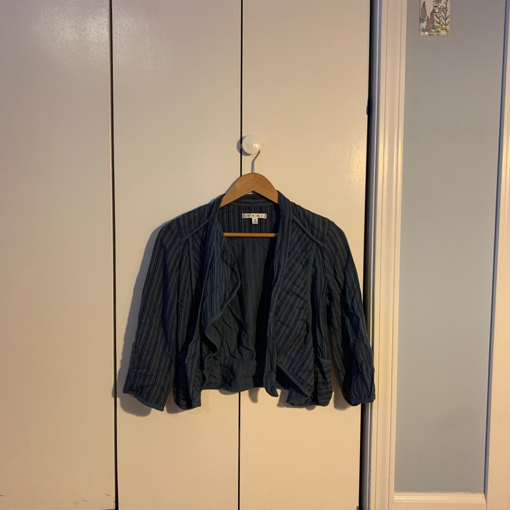 Cabi Blue Shrug Cardigan size XS